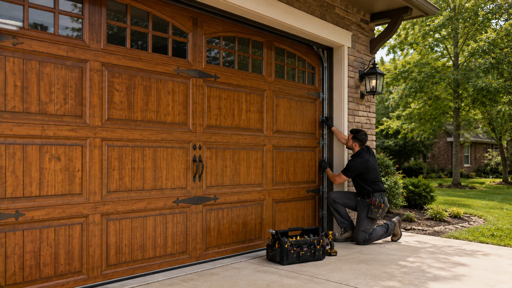 Tell us what’s wrong - Northbrook garage door service