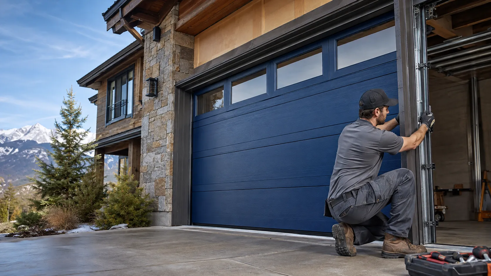 Tell us what’s wrong - Northbrook garage door service