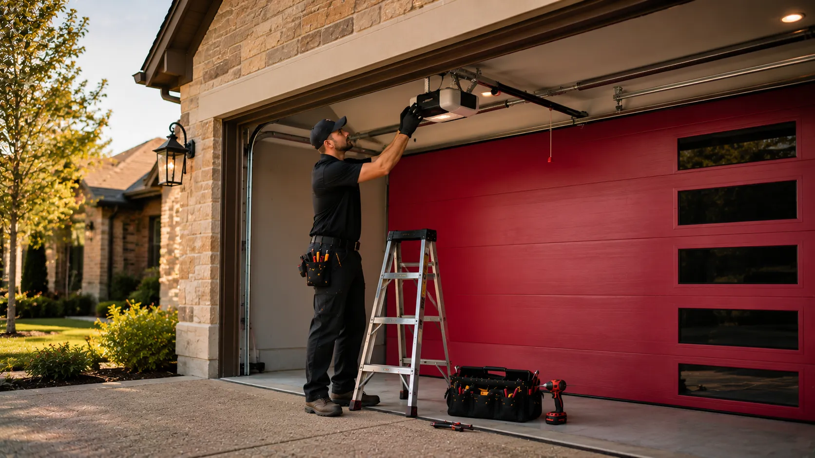 Tell us what’s wrong - Northbrook garage door service