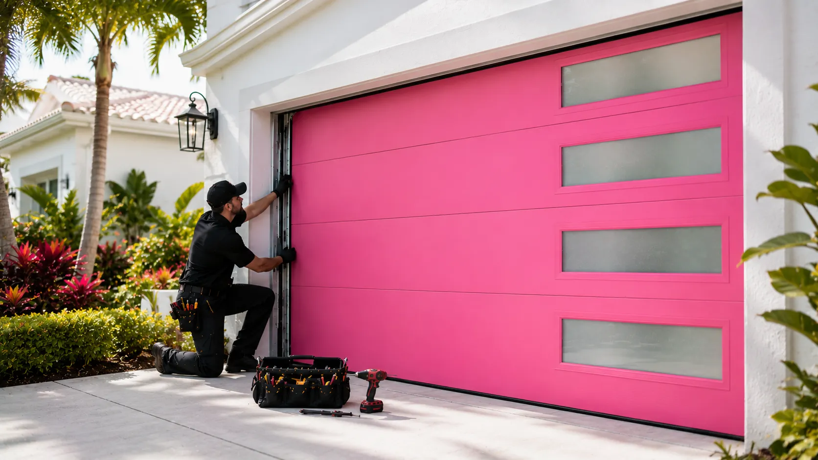 Tell us what’s wrong - Northbrook garage door service