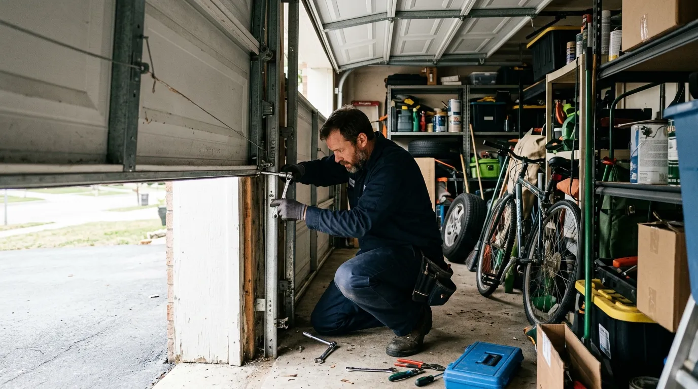 Repaired & tested - Northbrook garage door service