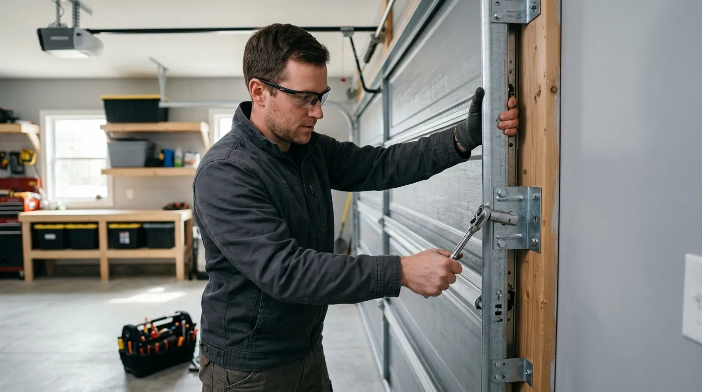 Repaired & tested - Northbrook garage door service