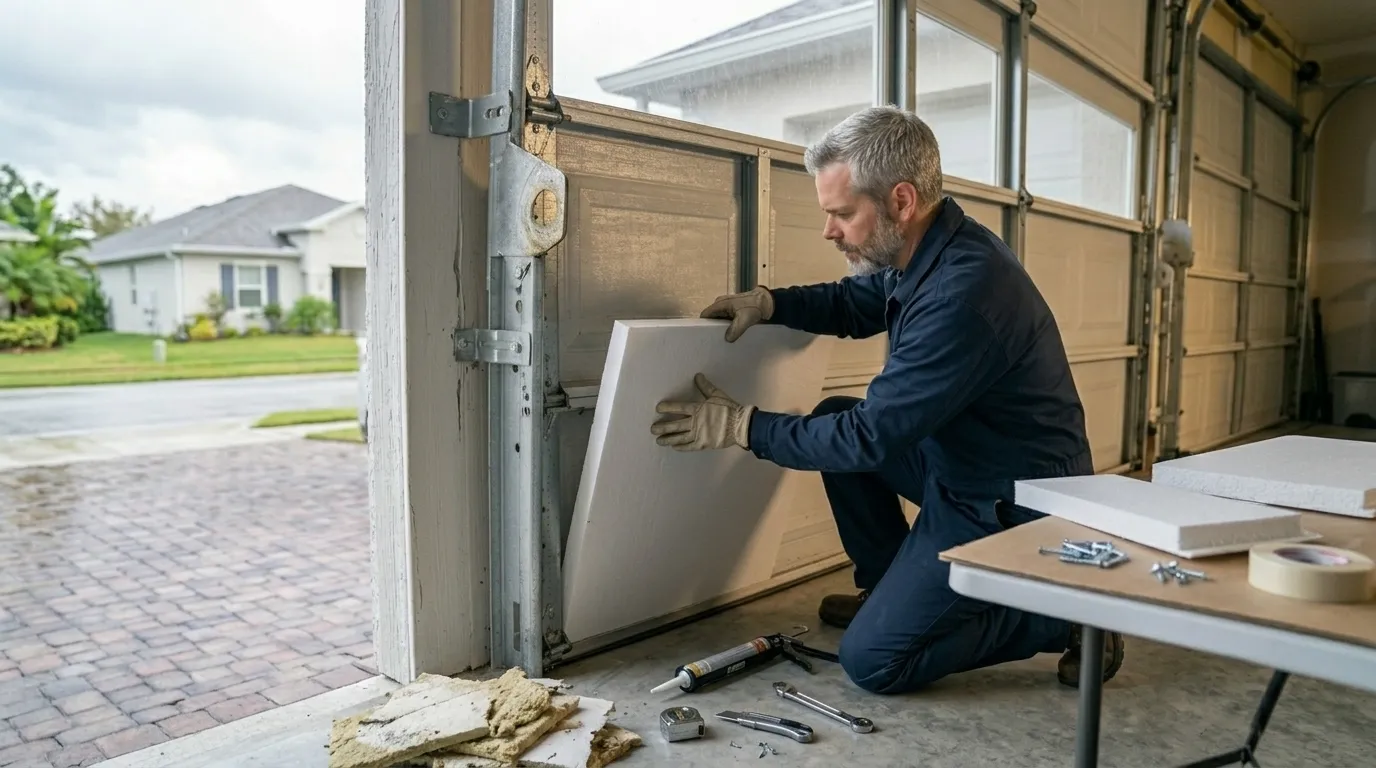 Repaired & tested - Northbrook garage door service