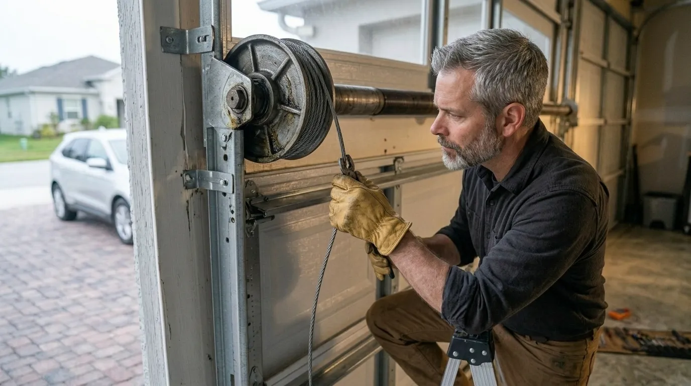 Why Garage Door Safety Sensors Drift in Northbrook Homes