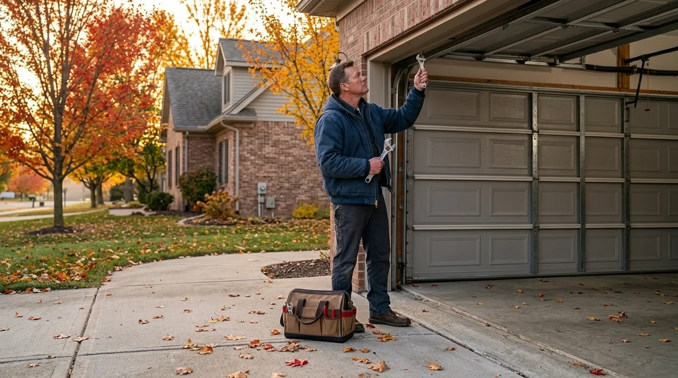 Carriage style garage door
