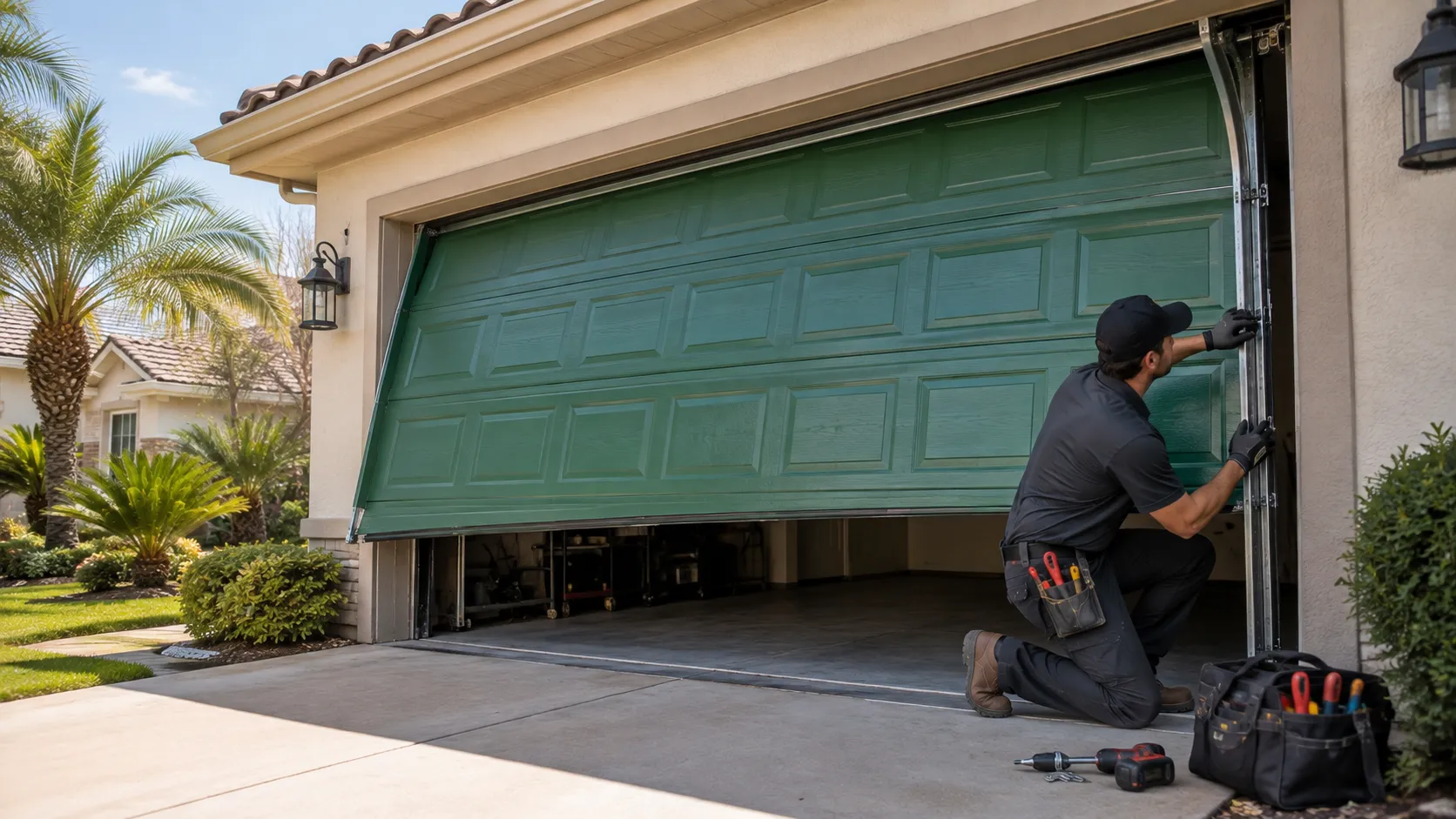 Tell us what’s wrong - Northbrook garage door service