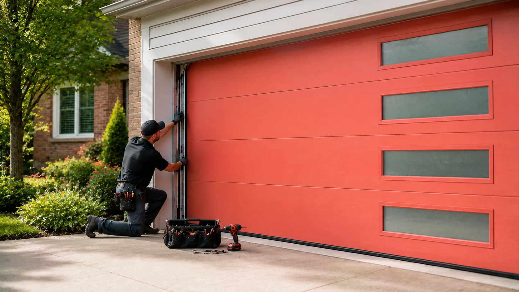 Tell us what’s wrong - Northbrook garage door service