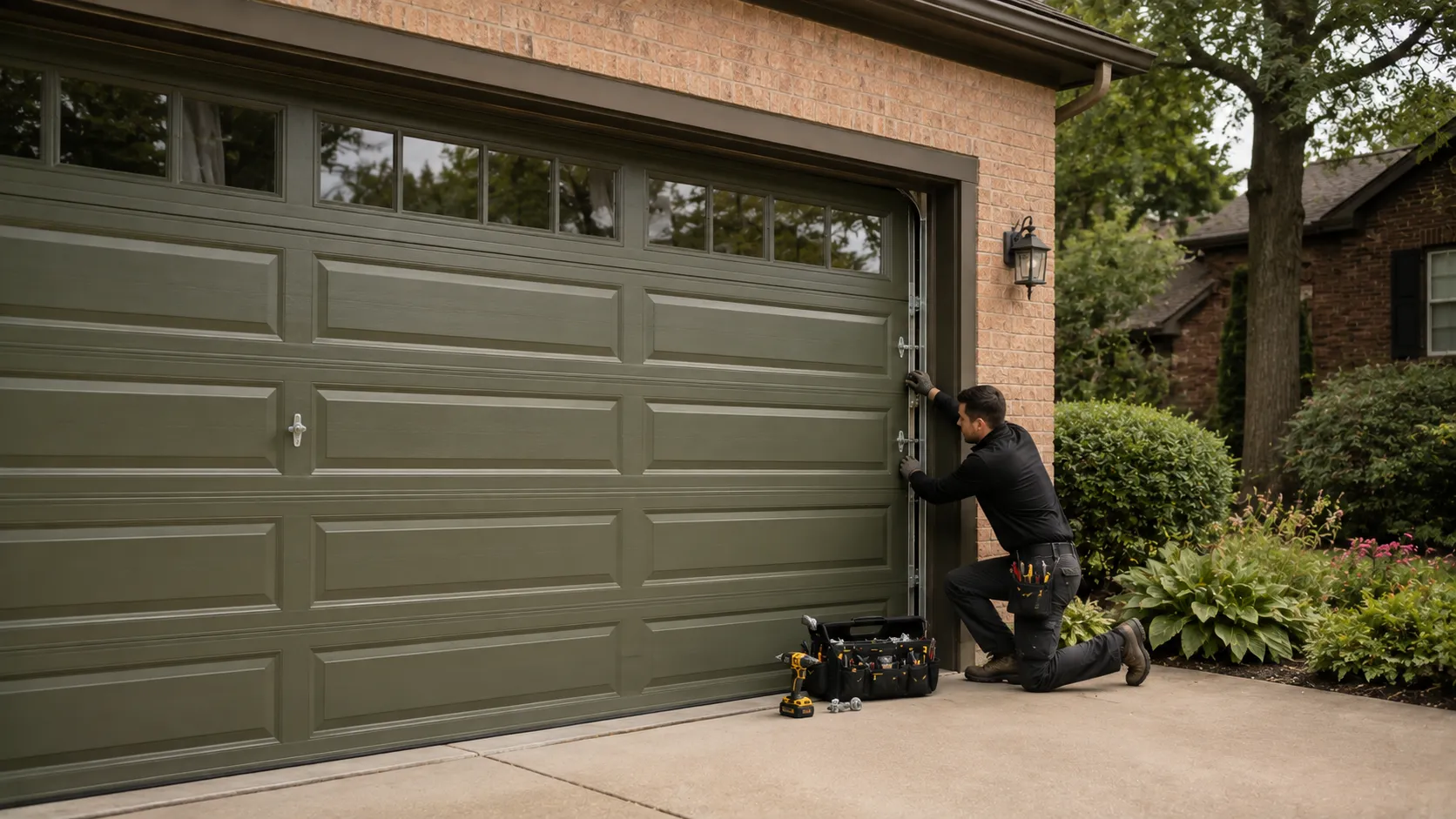 Tell us what’s wrong - Northbrook garage door service