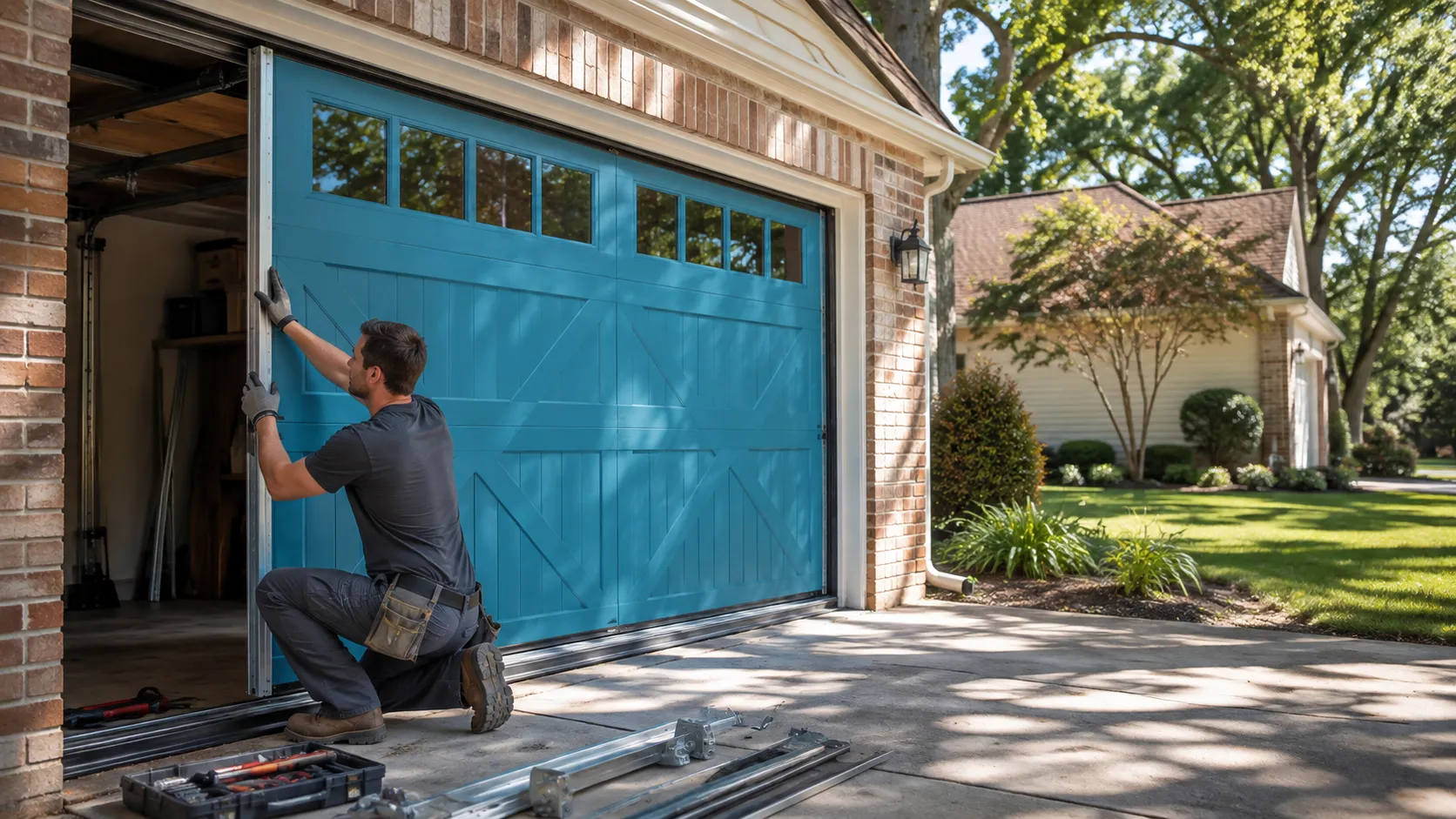 Tell us what’s wrong - Northbrook garage door service